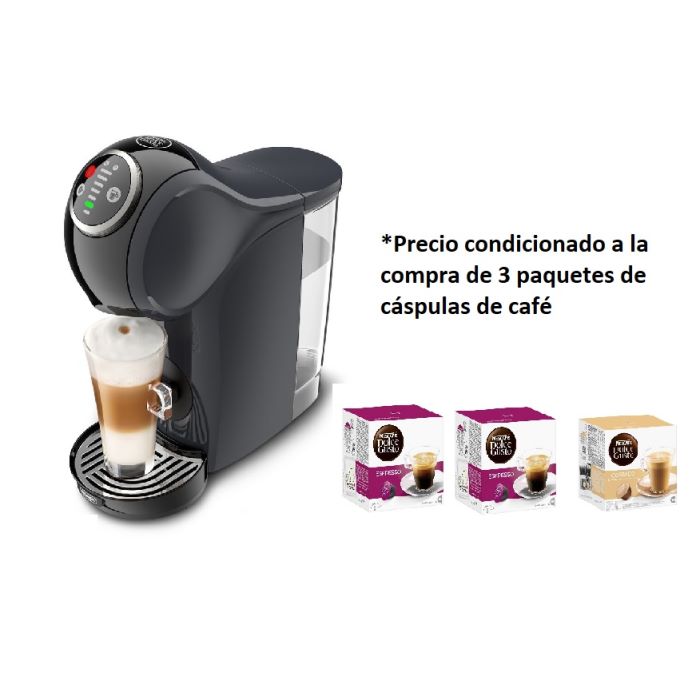 CAFETERA CAPSULAS GENIO S PLUS EDG315CGY DELONGHI	